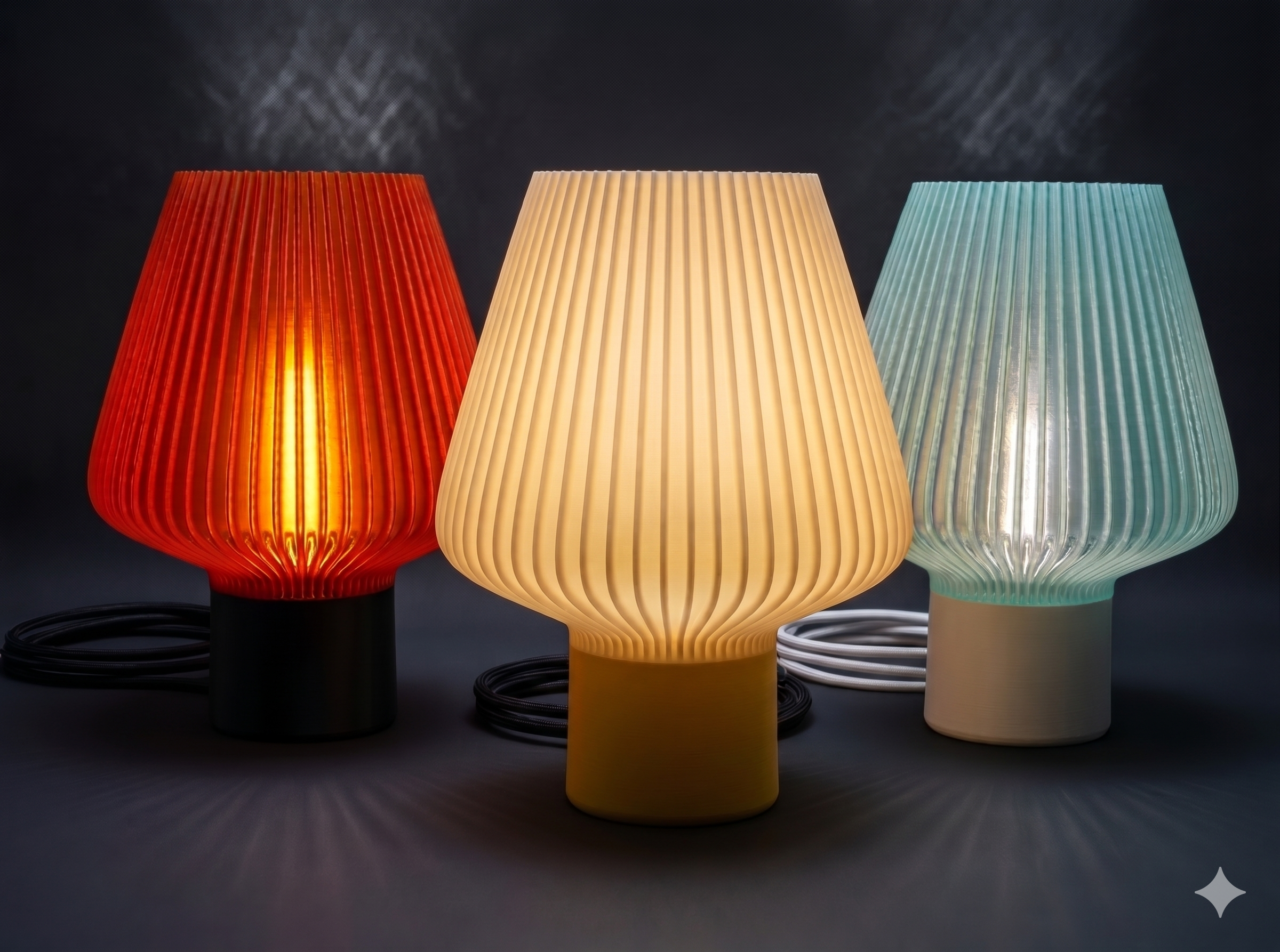 Aura Pleat Lamp